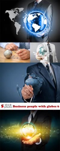 Photos+-+Business+people+with+globes+6