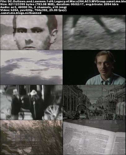 Discovery Channel - Outlaws and Lawmen (1996) DVDRip x264 AC3-MVGroup