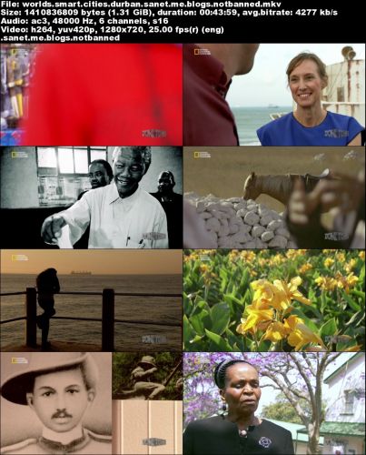 National Geographic - World's Smart Cities: Durban (2015) 720p HDTV x264-
