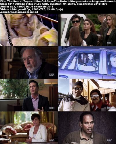 The Secret Tapes of the O.J. Case: The Untold Story (2015) 720p HDTV x264-DHD
