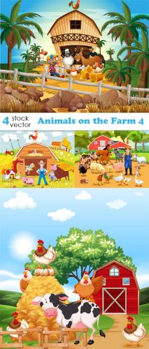 Vectors+-+Animals+on+the+Farm+4