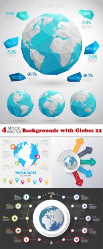 Vectors+-+Backgrounds+with+Globes+22