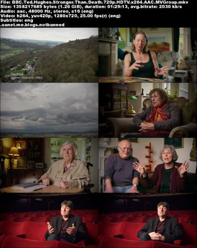 BBC - Ted Hughes: Stronger Than Death (2015) 720p HDTV x264-MVGroup