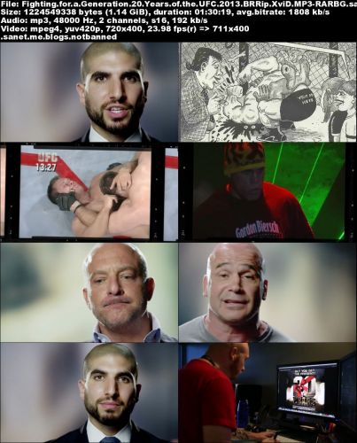 Fighting for a Generation: 20 Years of the UFC (2013) BRRip XviD MP3-RARBG
