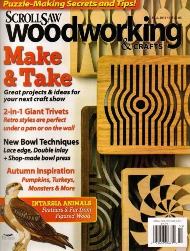 Scrollsaw Woodworking &amp; Crafts #60 - Fall 2015