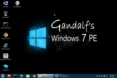 Gandalf's Windows 7 PE v1.0