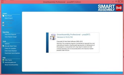 RedGate SmartAssembly Professional 6.10.0.218