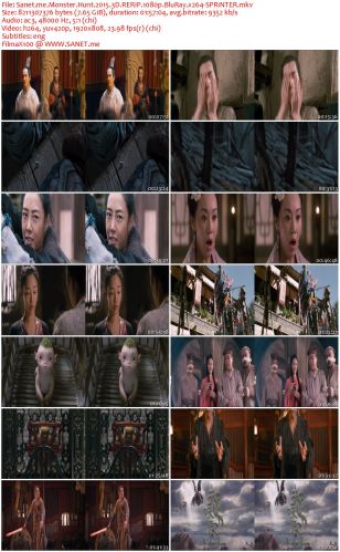 Monster Hunt 2015 3D RERIP 1080p BluRay x264-SPRiNTER