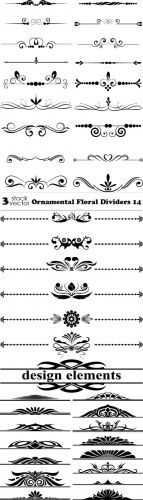 Vectors+-+Ornamental+Floral+Dividers+14