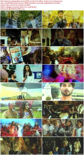 Shaandaar (2015) DVDScr XviD 1CD MP3 Team IcTv Exclusive
