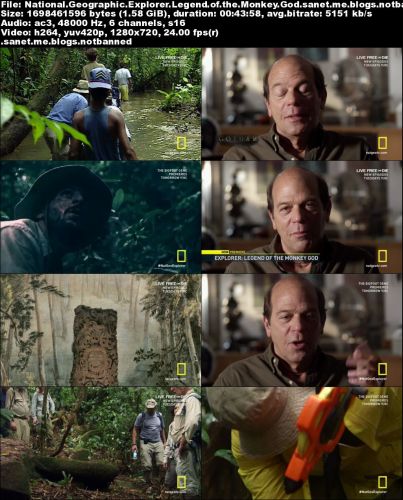 National Geographic - Explorer: Legend of the Monkey God (2015) 720p HDTV x264-DHD