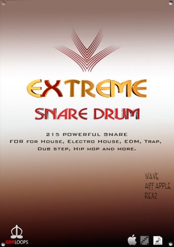 GBR Loops Extreme Snare Drum WAV REX AiFF-DISCOVER
