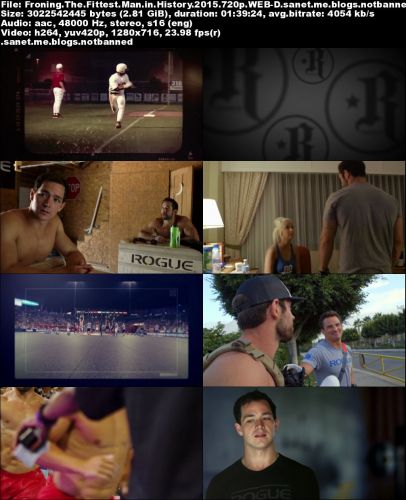 Froning: The Fittest Man in History (2015) 720p WEB-DL AAC 2.0 H264-LiebeIst