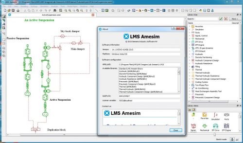 LMS Imagine.LAB AMESim R14.1
