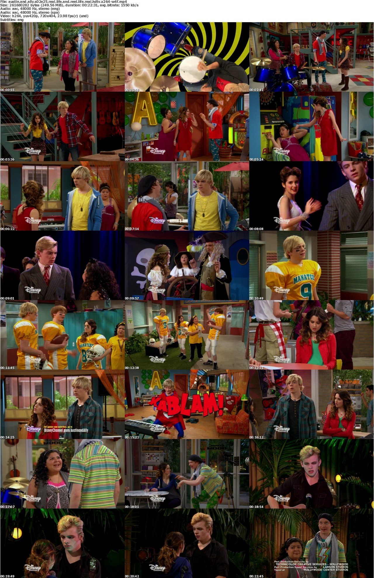 Austin and Ally S02E25 Real Life and Reel Life REAL HDTV x264-W4F