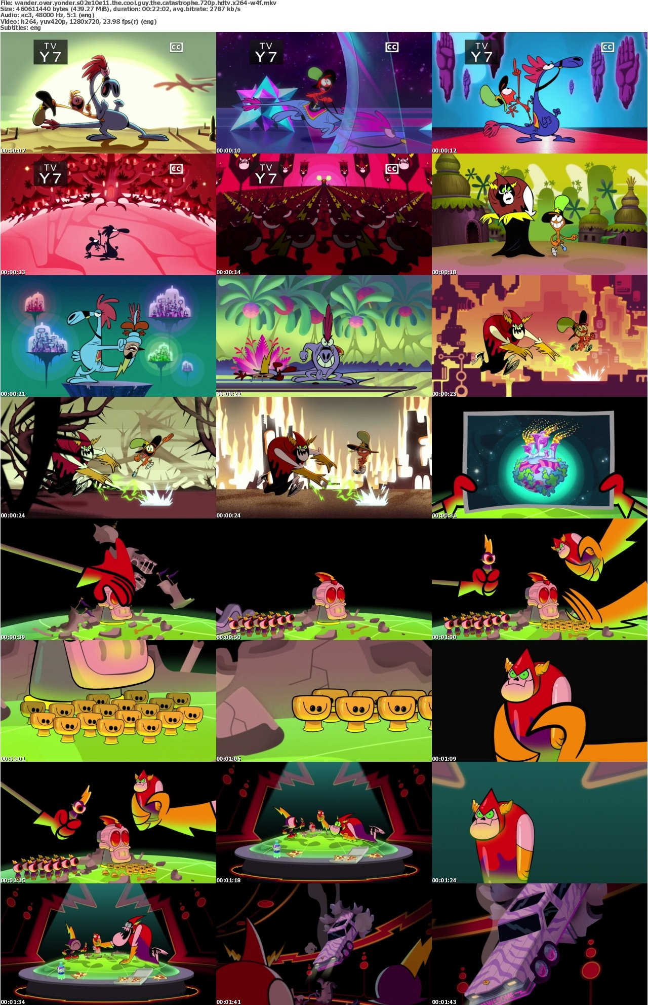 Wander Over Yonder S02E10E11 The Cool Guy The Catastrophe 720p HDTV x264-W4F