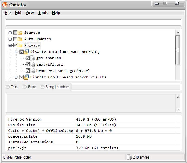 ConfigFox v1.4 Portable