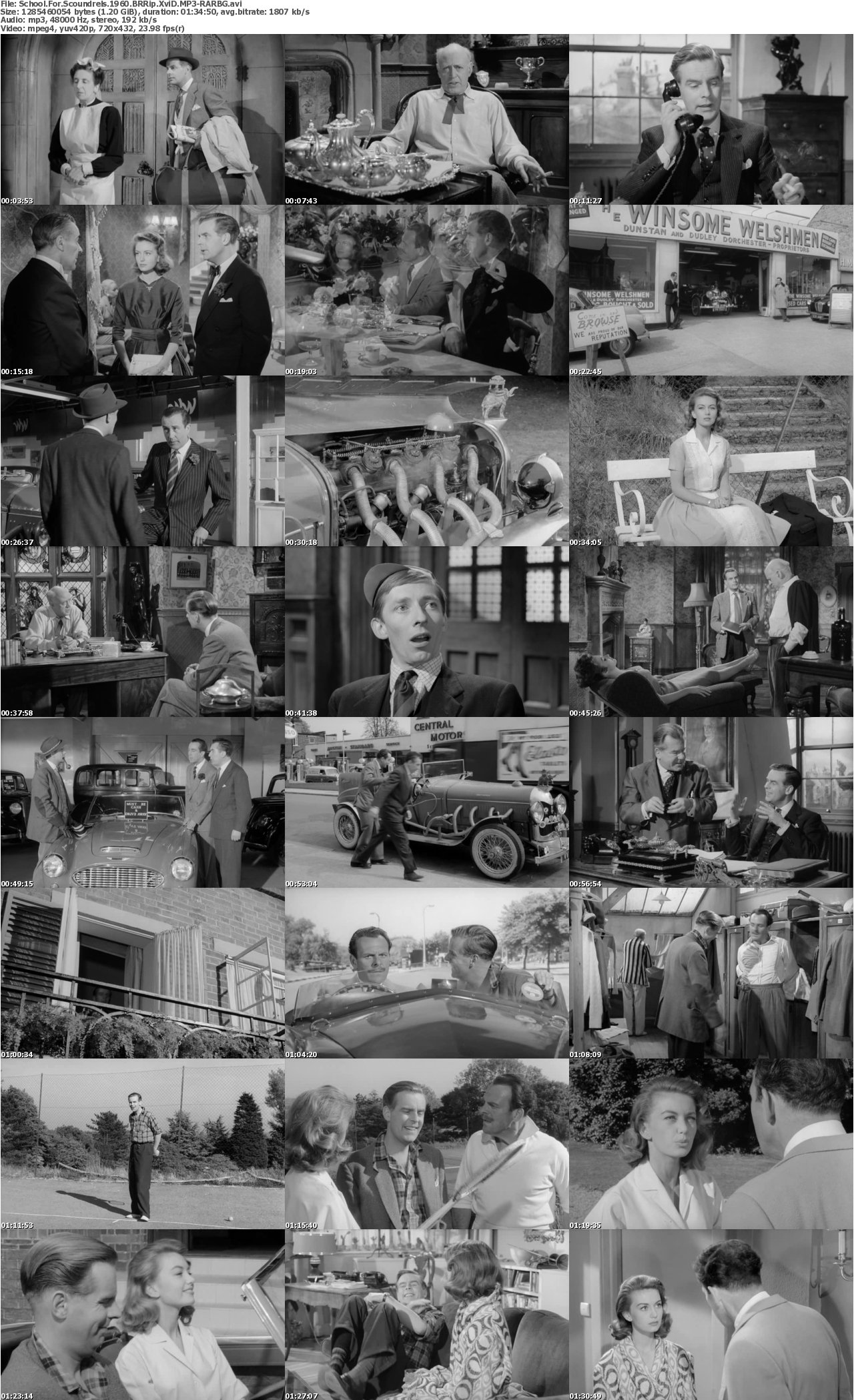 School For Scoundrels 1960 BRRip XviD MP3-RARBG