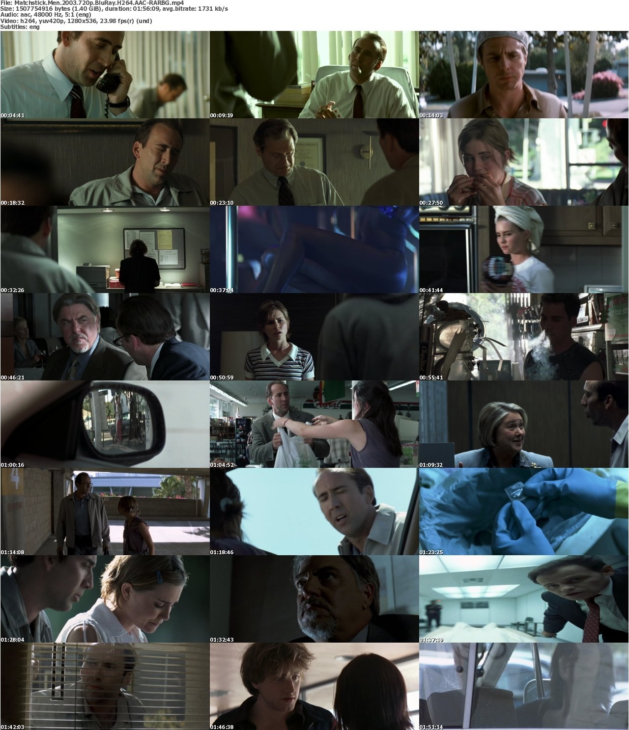 Matchstick Men 2003 720p BluRay H264 AAC-RARBG