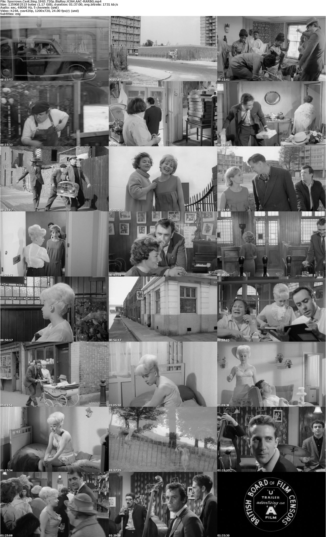 Sparrows Cant Sing 1963 720p BluRay H264 AAC-RARBG