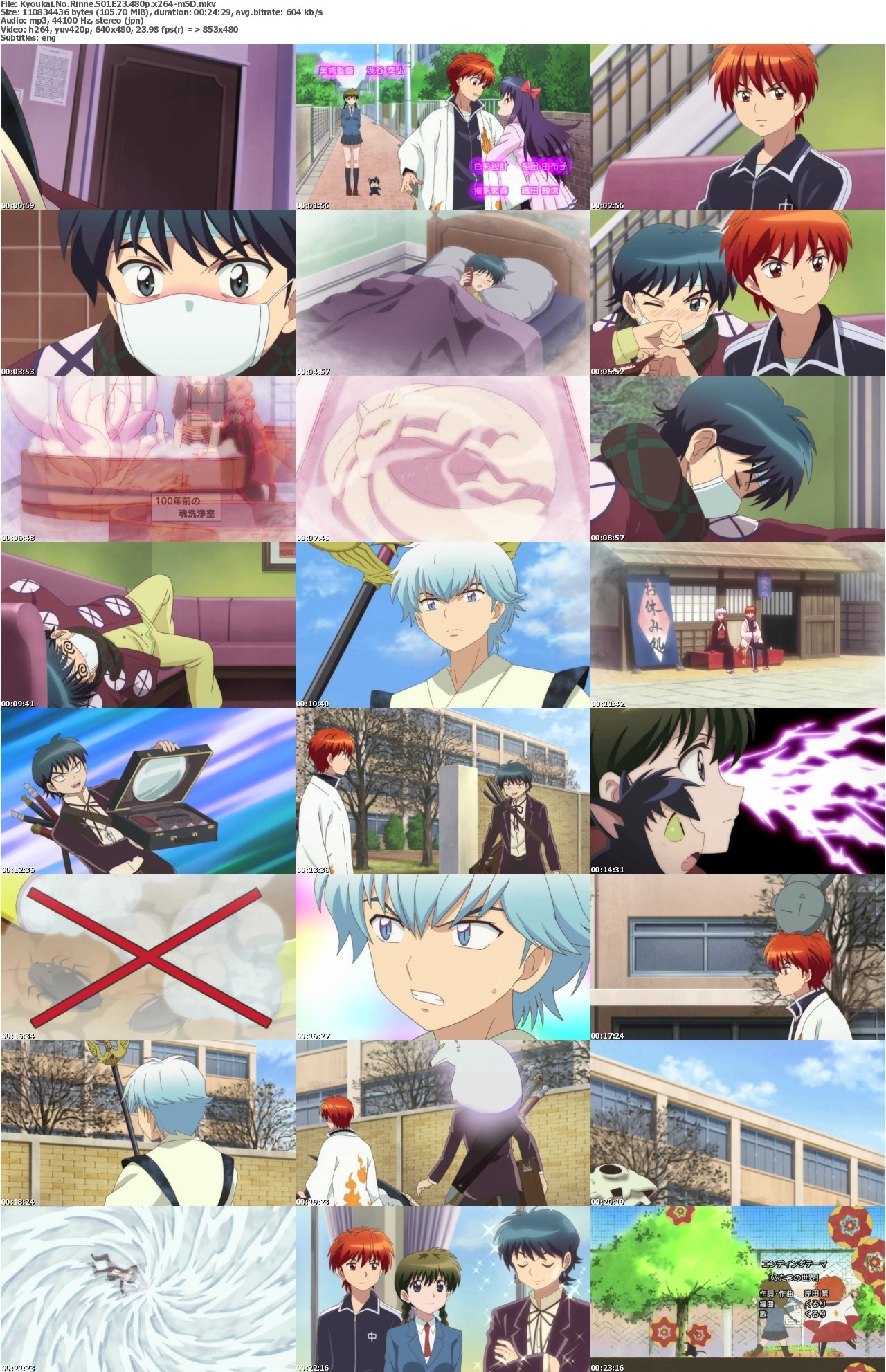 Kyoukai No Rinne S01E23 480p x264-mSD