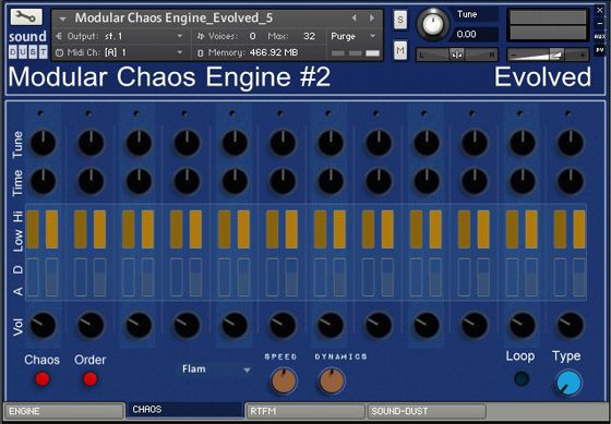 Sound Dust Evolved - Modular Chaos Engine 2.1 KONTAKT