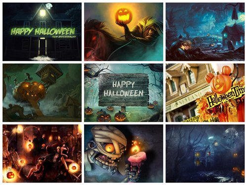 50 Creative Halloween HD Wallpapers