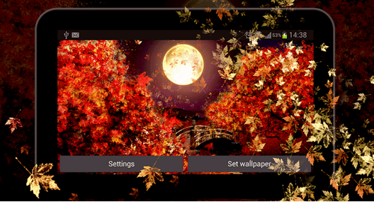Autumn Leaves HD LiveWallpaper v1.1 build 4 Paid