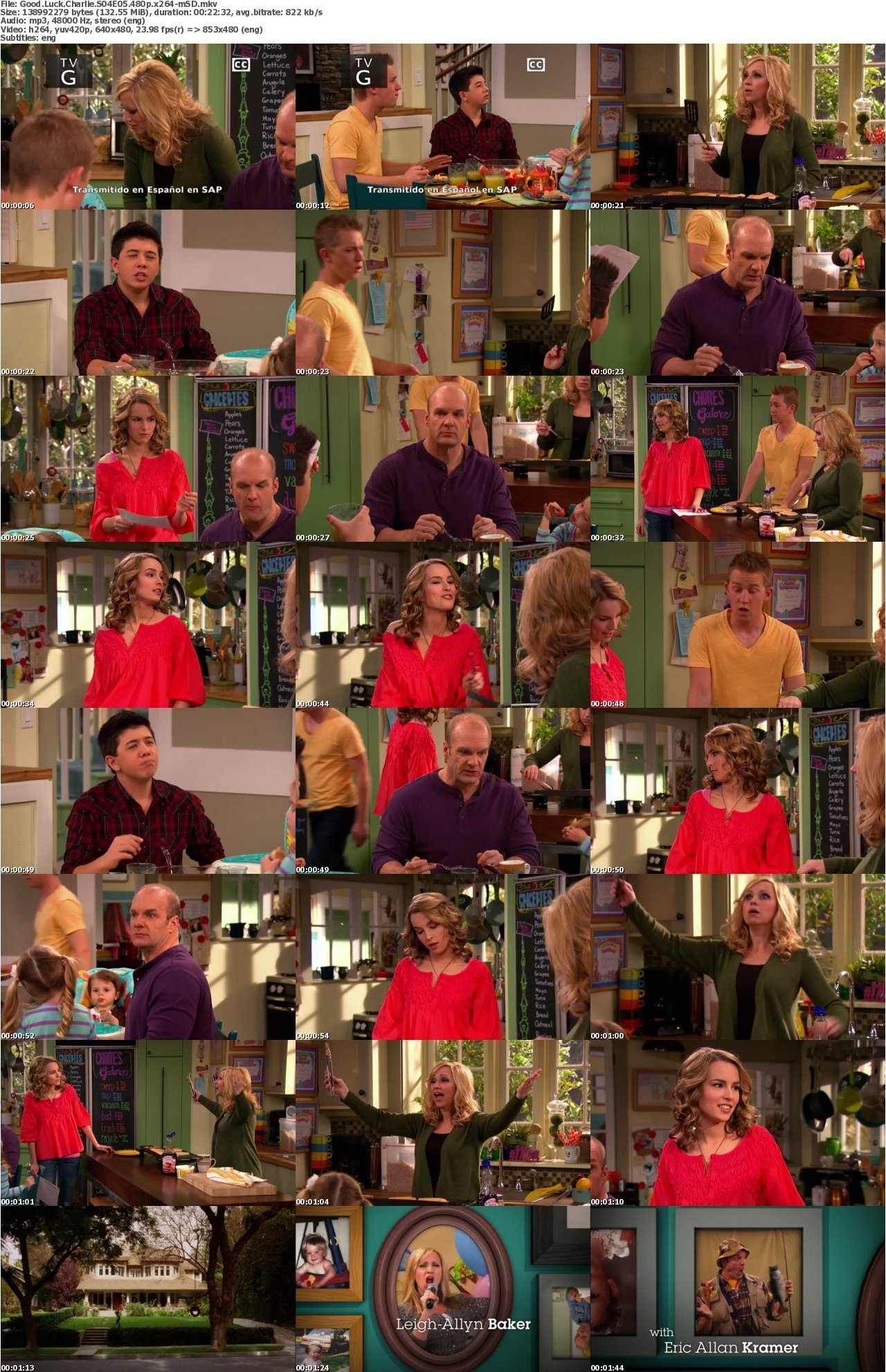 Good Luck Charlie S04E05 480p x264-mSD