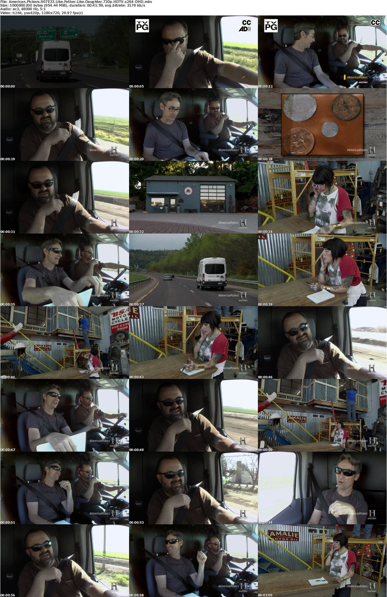 American Pickers S07E33 Like Father Like Daughter 720p HDTV x264-DHD