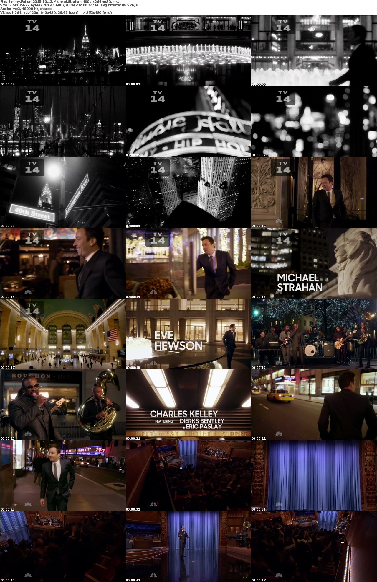 Jimmy Fallon 2015 10 13 Michael Strahan 480p x264-mSD