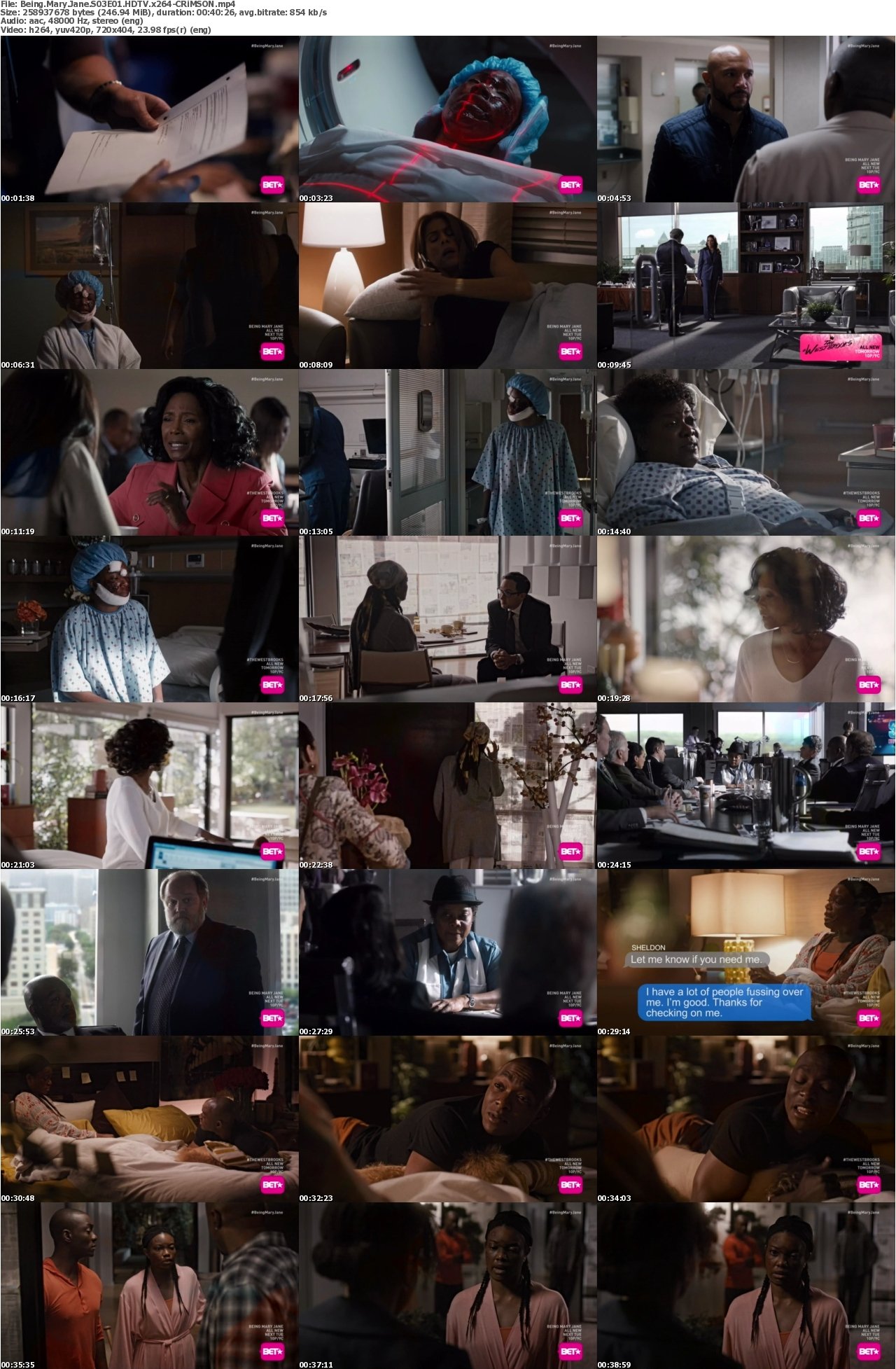 Being Mary Jane S03E01 HDTV x264-CRiMSON