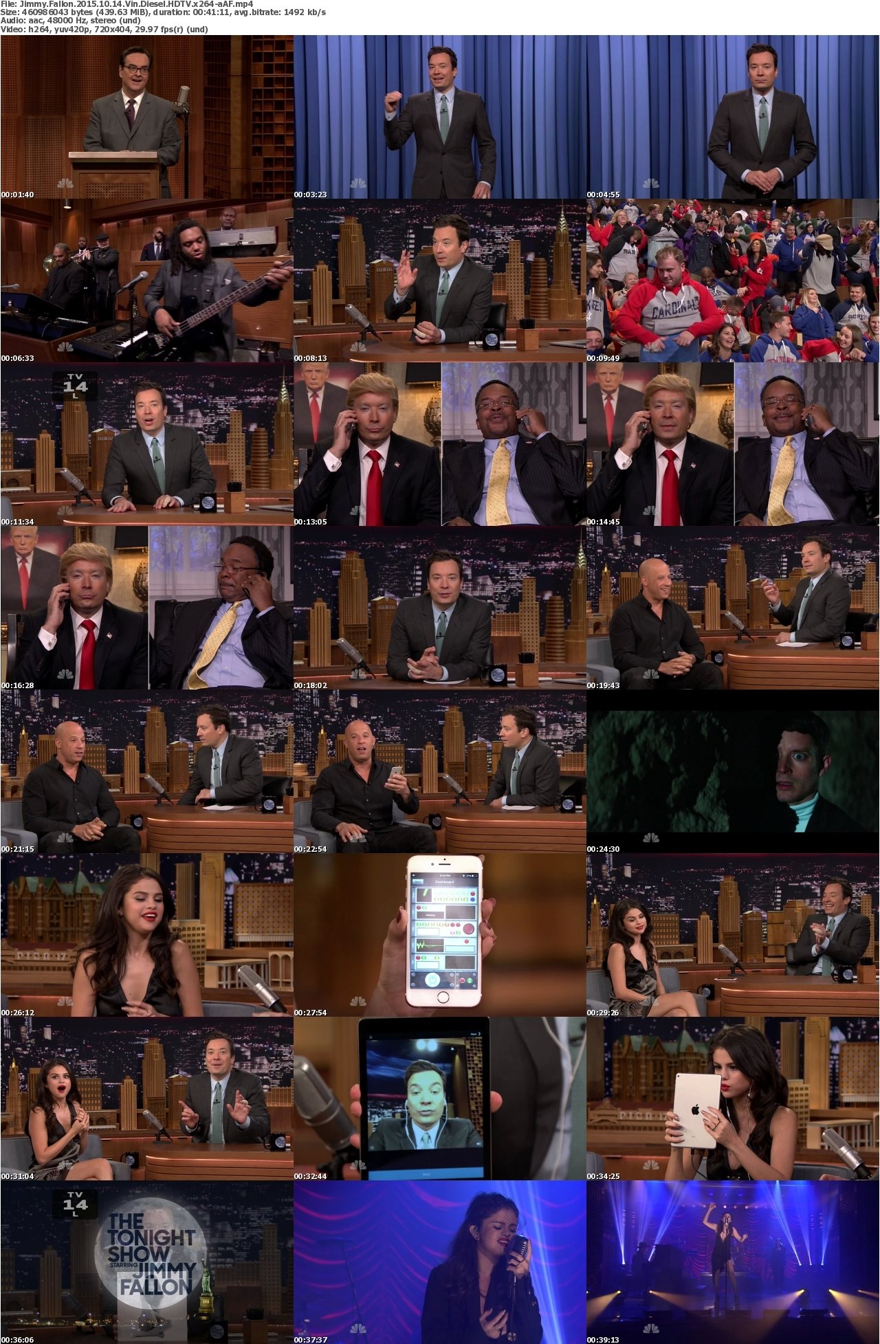 Jimmy Fallon 2015 10 14 Vin Diesel HDTV x264-aAF