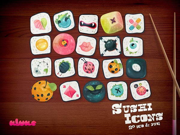 Sushi Icons