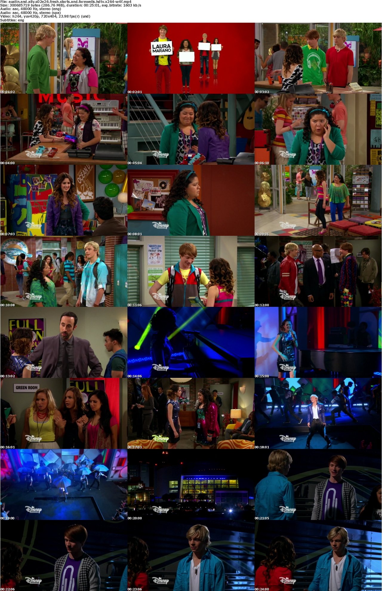 Austin and Ally S02E26 Fresh Starts and Farewells HDTV x264-W4F