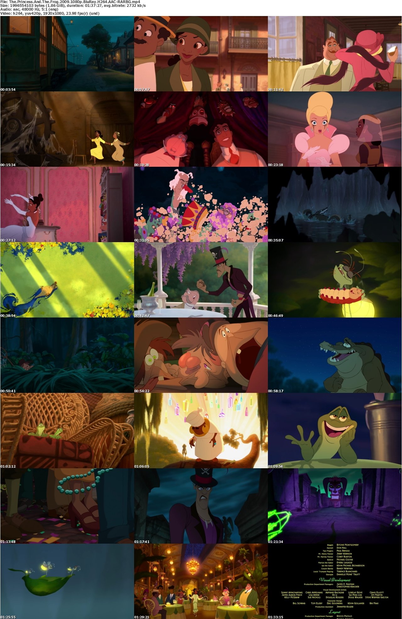 The Princess And The Frog 2009 1080p BluRay H264 AAC-RARBG