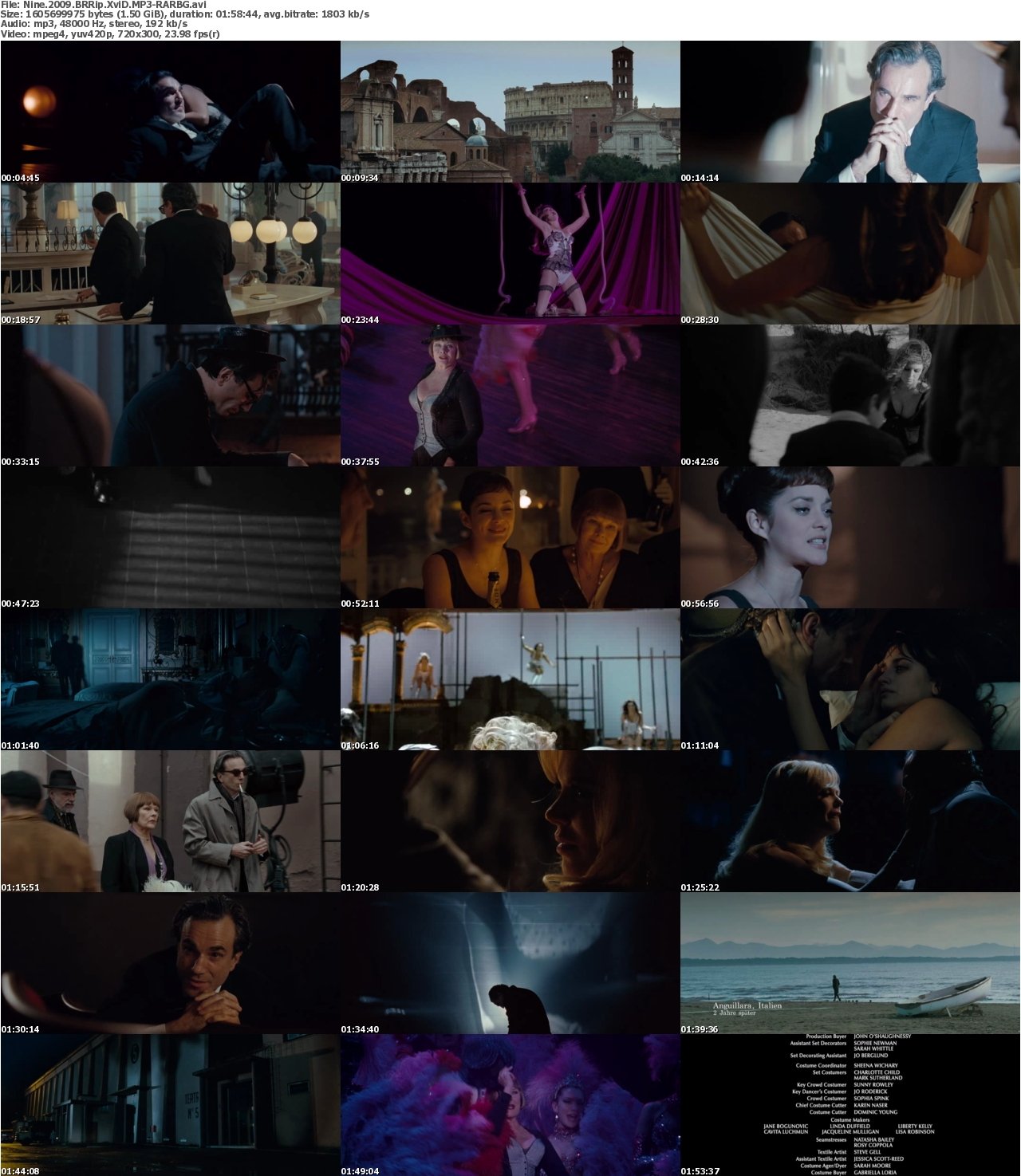 Nine 2009 BRRip XviD MP3-RARBG