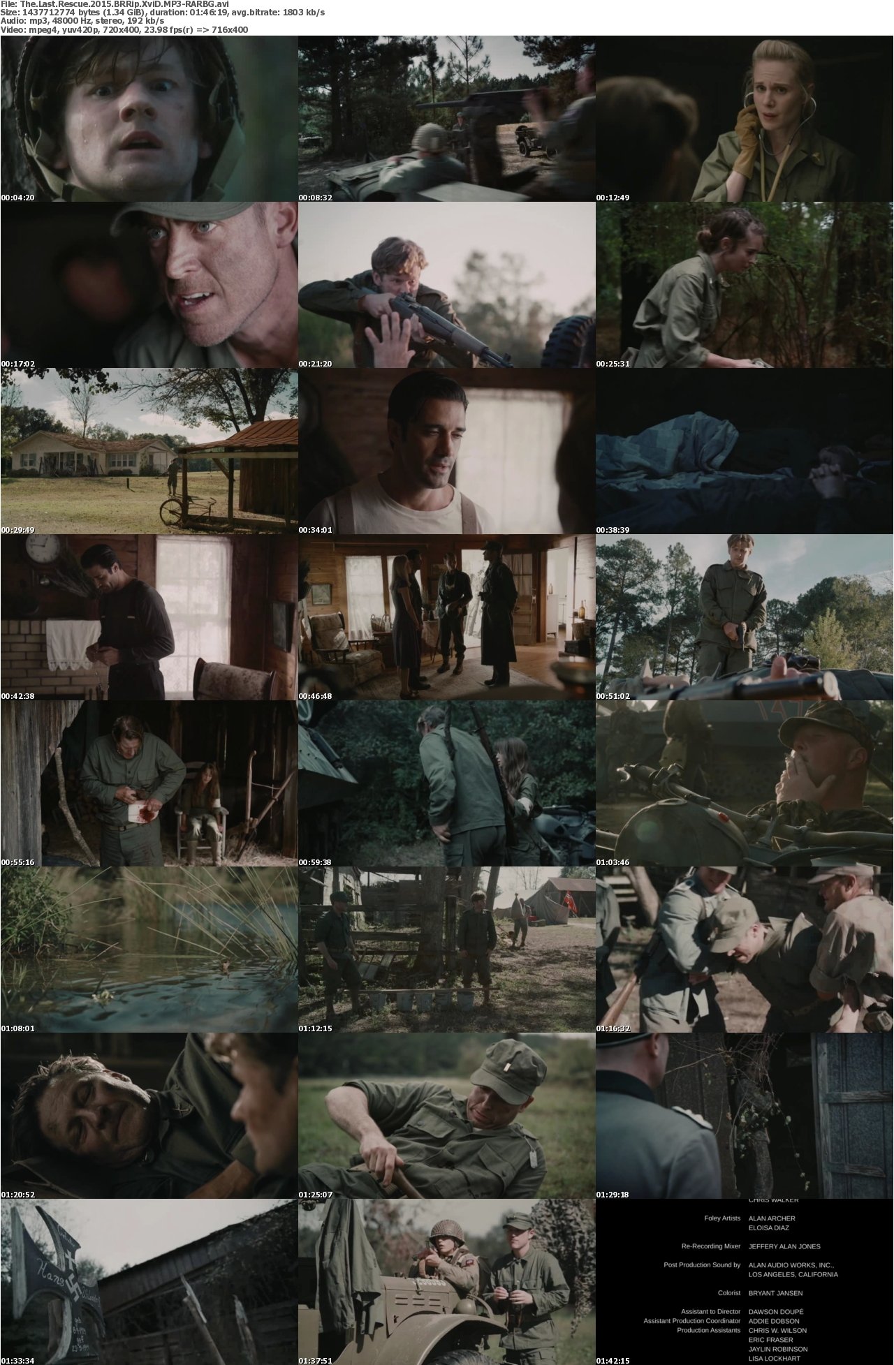 The Last Rescue 2015 BRRip XviD MP3-RARBG
