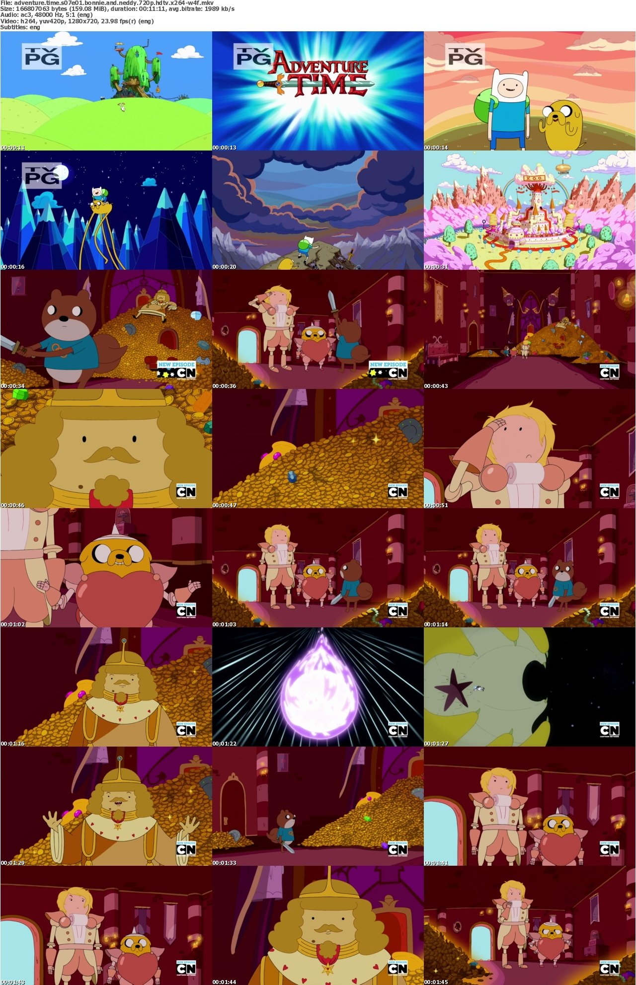 Adventure Time S07E01 Bonnie and Neddy 720p HDTV x264-W4F