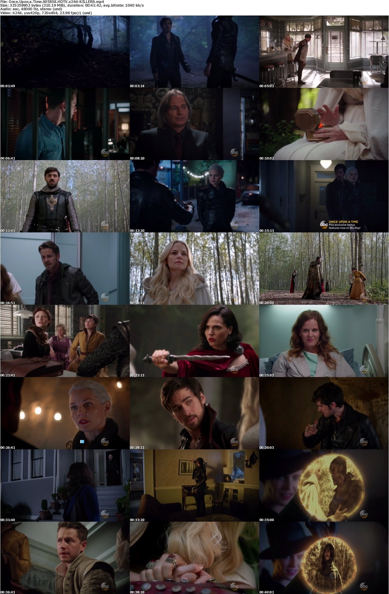 Once Upon a Time S05E08 HDTV x264-KILLERS