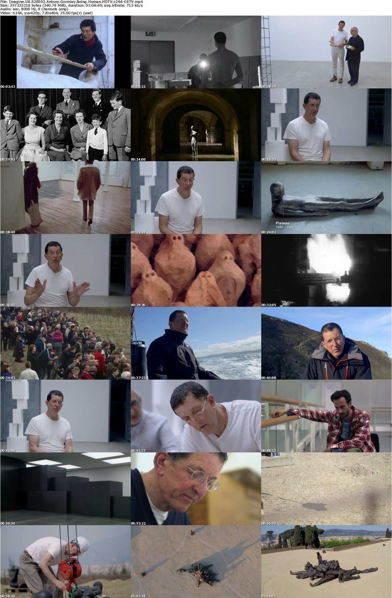 Imagine UK S28E02 Antony Gormley Being Human HDTV x264-C4TV