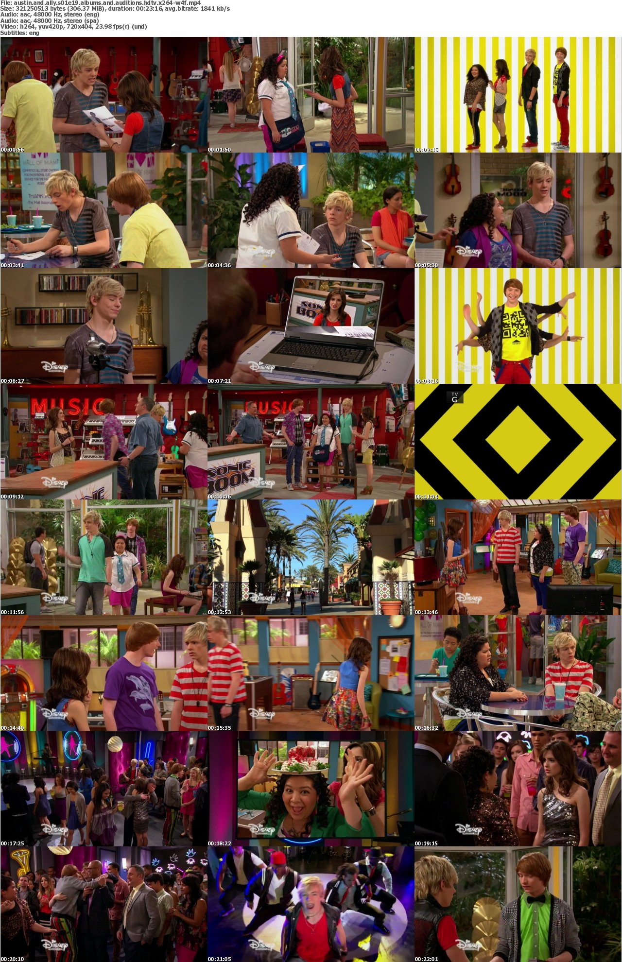 Austin and Ally S01E19 Albums and Auditions HDTV x264-W4F