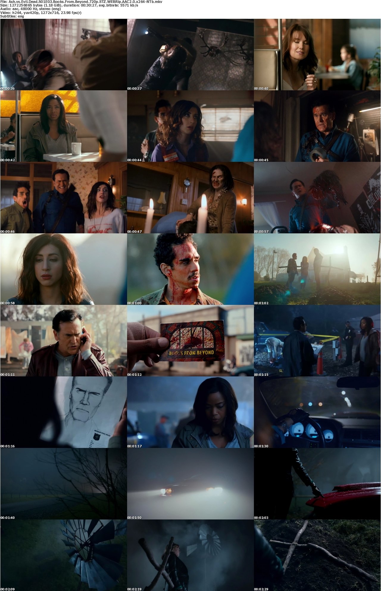 Ash vs Evil Dead S01E03 Books From Beyond 720p STZ WEBRip AAC2 0 x264-NTb