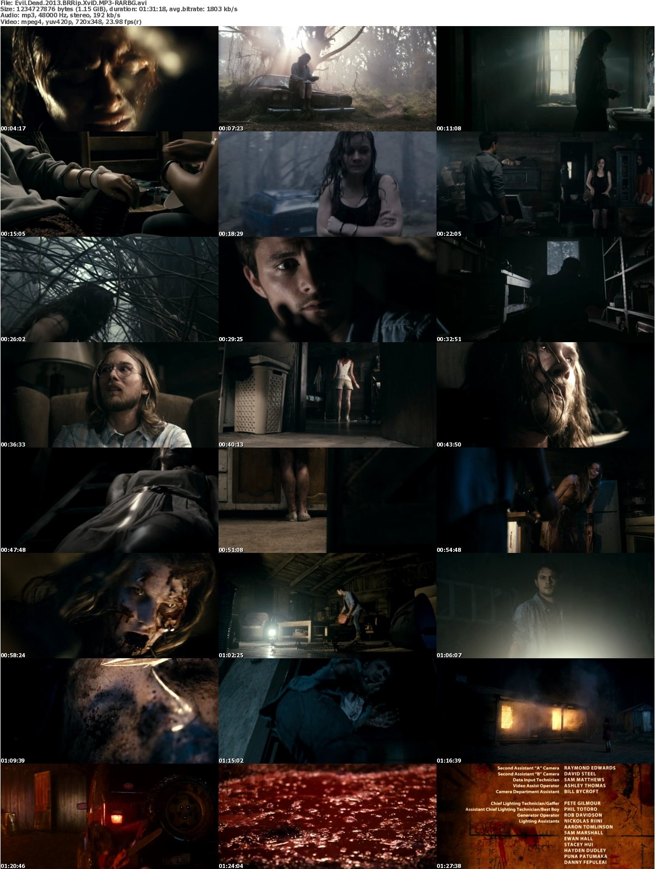 Evil Dead 2013 BRRip XviD MP3-RARBG