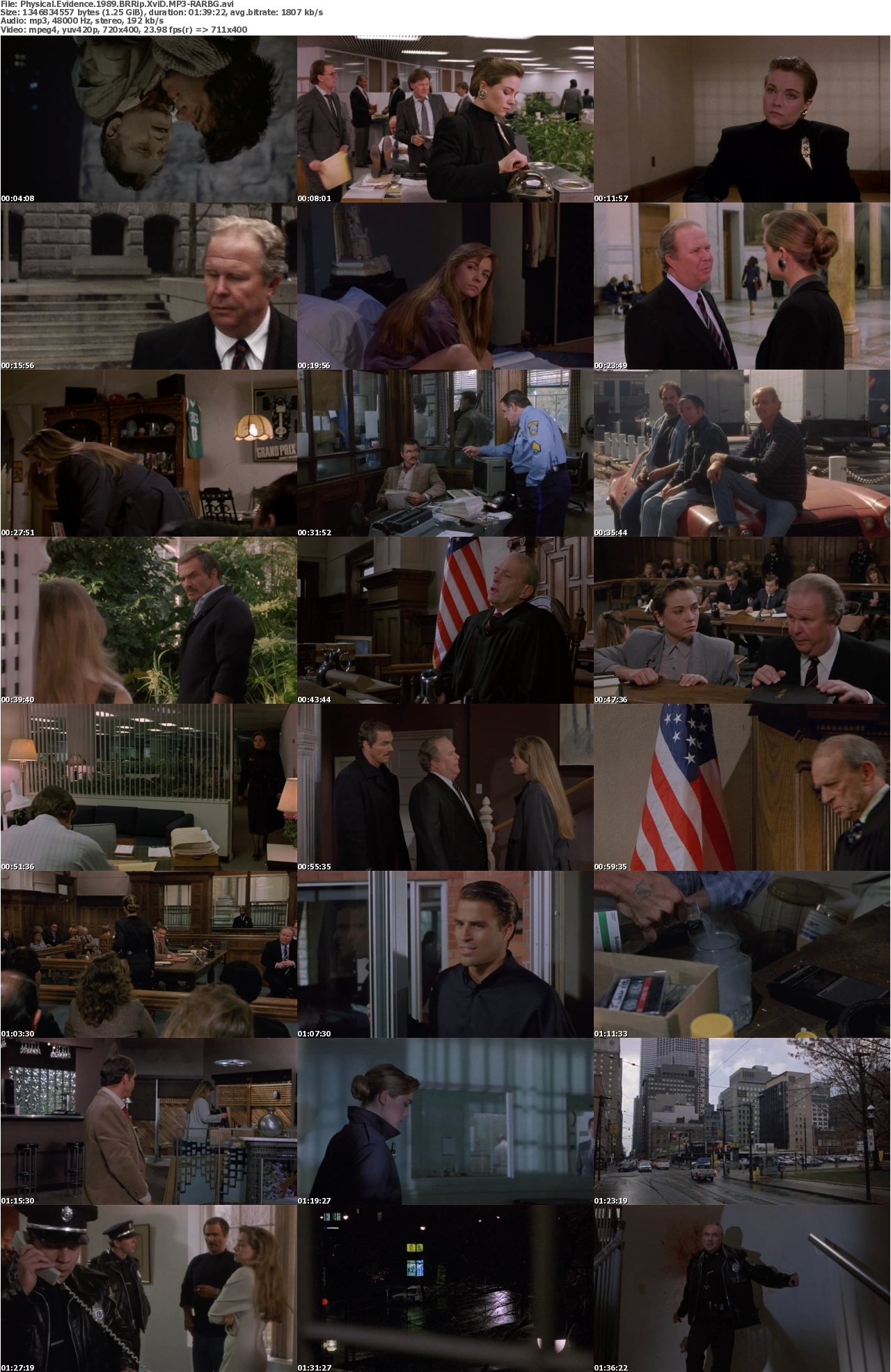 Physical Evidence 1989 BRRip XviD MP3-RARBG