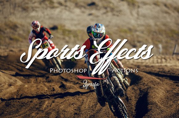 CreativeMarket - 50 Sports Effect Photoshop Actions