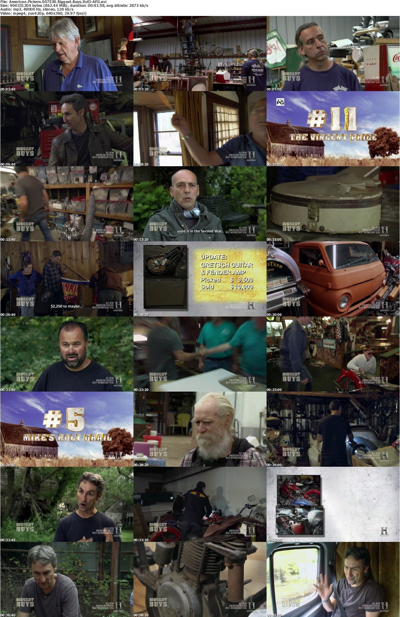 American Pickers S07E38 Biggest Buys XviD-AFG
