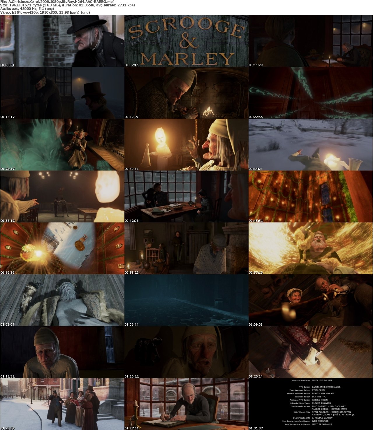 A Christmas Carol 2009 1080p BluRay H264 AAC-RARBG