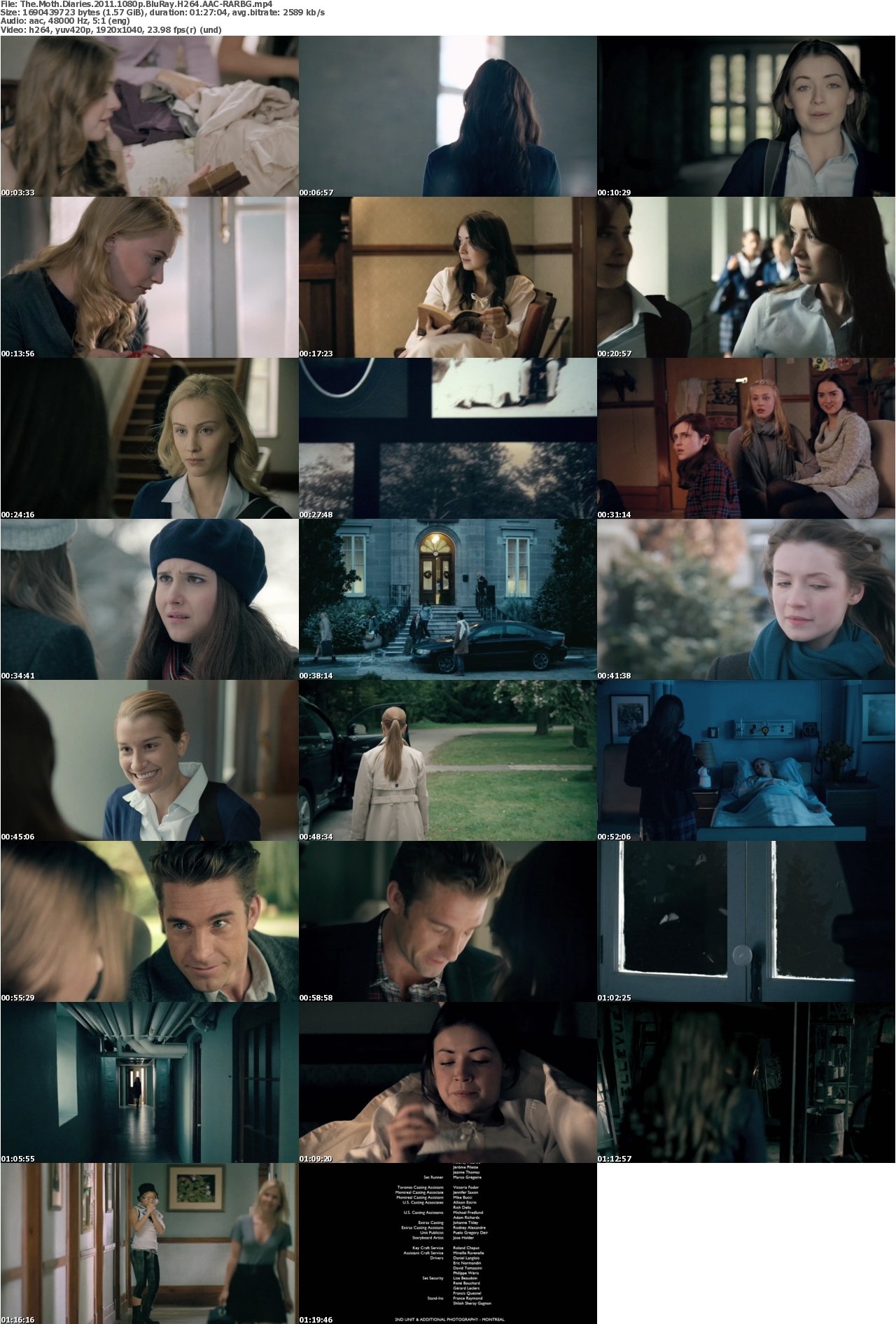 The Moth Diaries 2011 1080p BluRay H264 AAC-RARBG