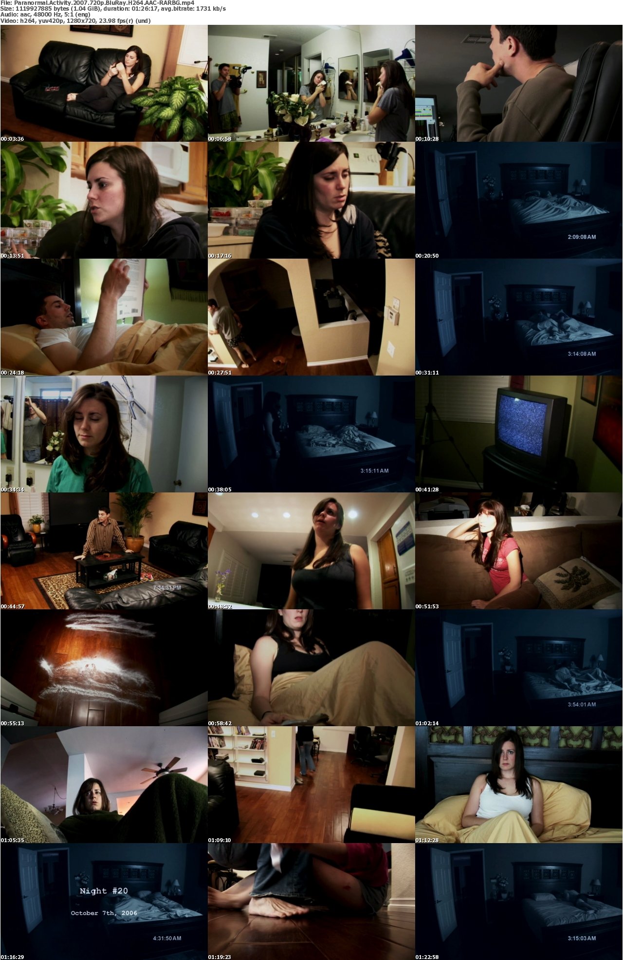 Paranormal Activity 2007 720p BluRay H264 AAC-RARBG